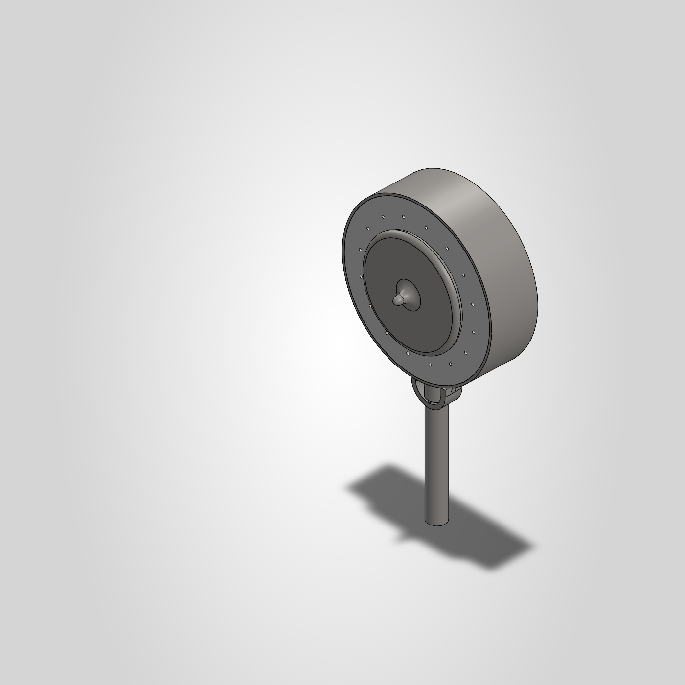 Dual-side soap dispenser consumer product CAD assembly